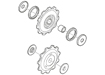 Pulegge Ultegra 6700